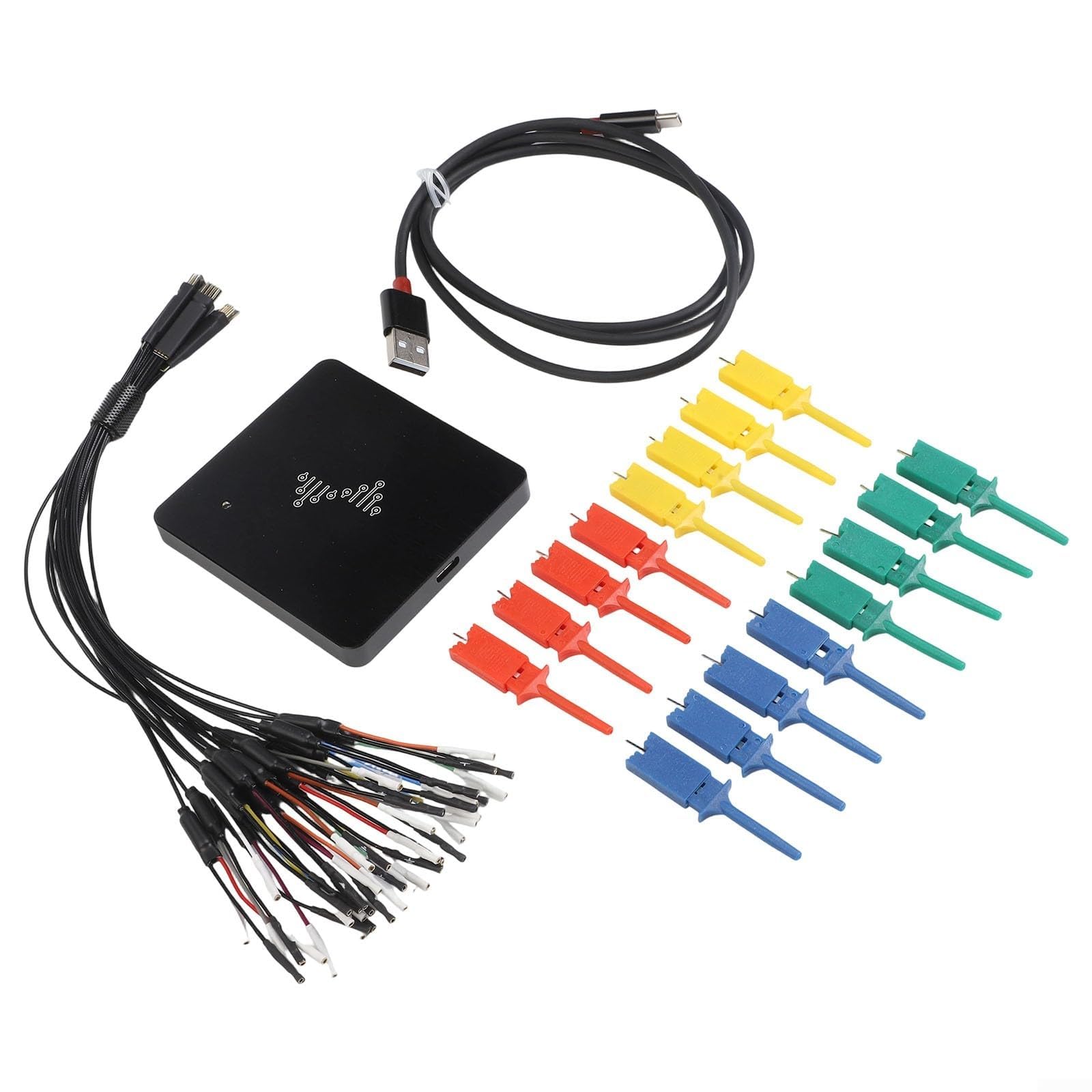 USB Logic Analyzer mit 16 Kanälen, 400MHz Abtastrate, für verschiedene Betriebssysteme und Protokolle