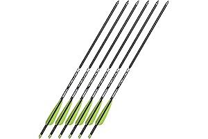 Bear X 6-Pack Truex Crossbow Arrows for Accurate and Powerful Shooting
