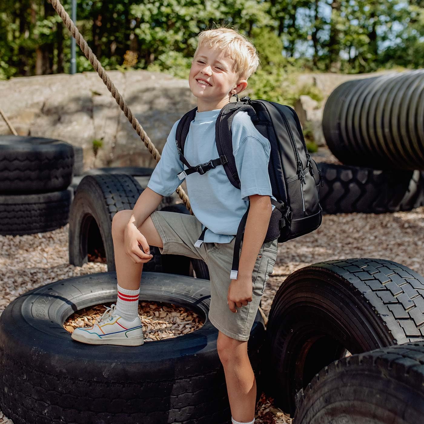 Beckmann, Schulrucksack Sport Junior, weiterführende Schule ab 5. Klasse Unterstufe, 30L
