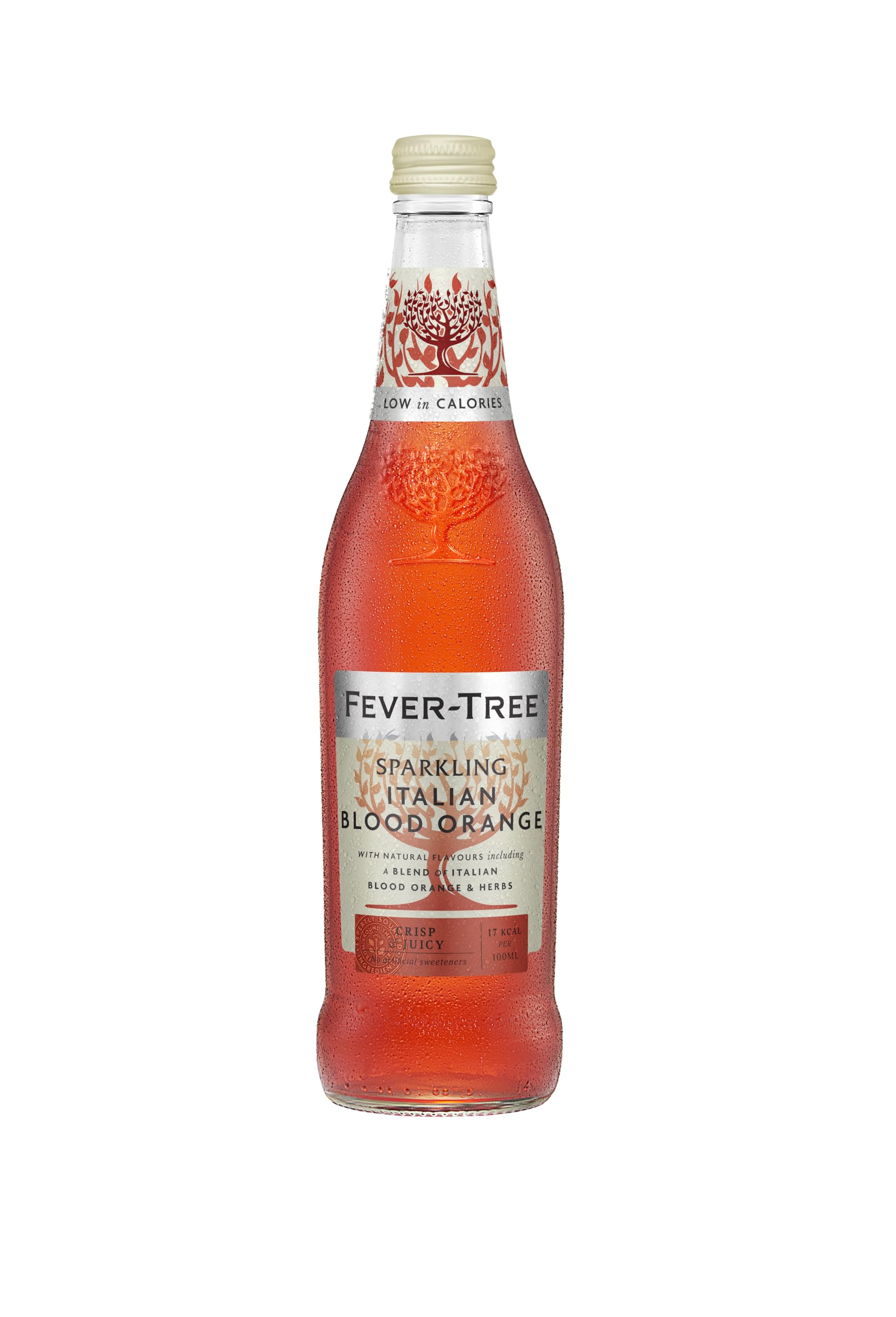 FEVER TREE Sparkling Italian Blood Orange - Pack de 8 x 500 ml