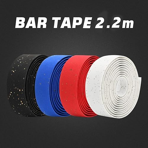Vista 24 de Thinvik Cinta de corcho EVA para manillar de bicicleta, cinta de barra de bicicleta ecológica, envolturas antideslizantes para mango de ciclismo