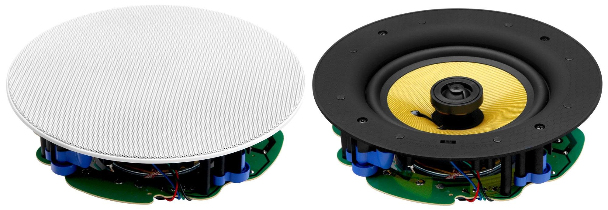 Pronomic CLS-660 WH Haut-Parleur encastrable tissé 2 Voies Haut de Gamme