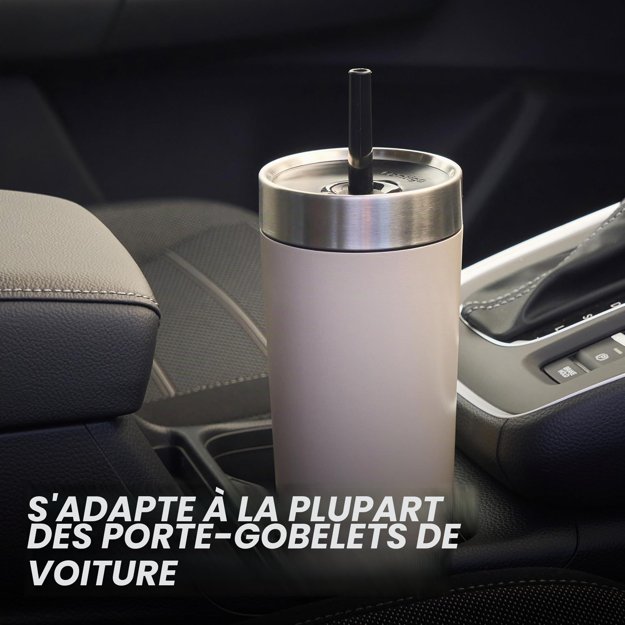 Contigo No-Spill Mug Isotherme avec Paille | Gobelet | Froid 14 h | 720 ml