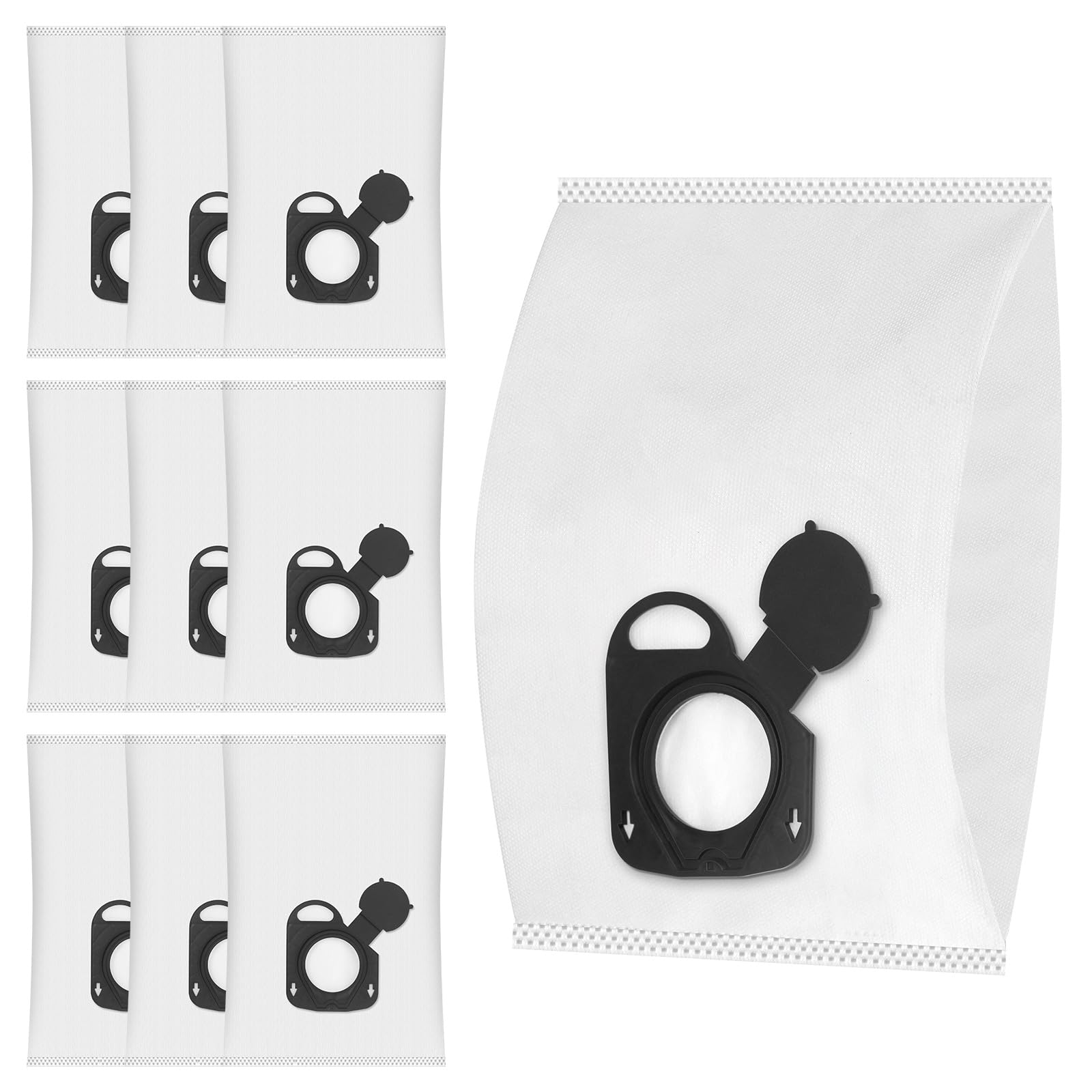 6 stuks stofzuigerzakken compatibel met Rowenta Hygiene ZR200520 ZR200720 ZR200920, zak geschikt voor Rowenta Compact Power, Silence Force 4A, Power XXL, X-Trem Power
