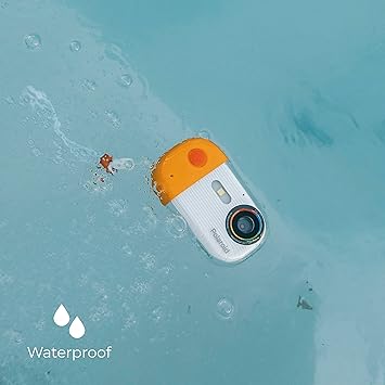 Keep the adventure going with the powerful built-in rechargeable battery, ensuring your Polaroid camera is ready whenever you dive into your next underwater exploration.