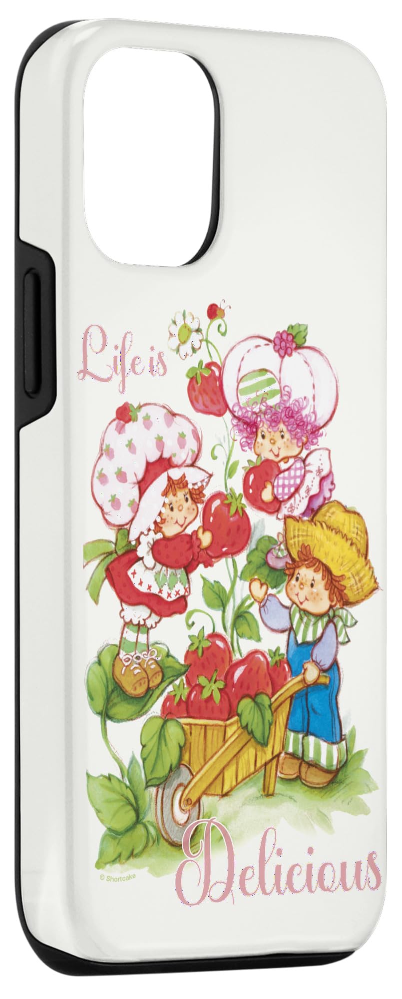 Amazon.com: iPhone 12/12 Pro Strawberry Shortcake Life Is