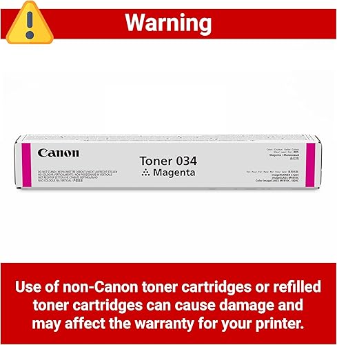 Miniatura 4 de Canon Cartucho de tóner magenta 034 original compatible con MF810Cdn, MF820Cdn