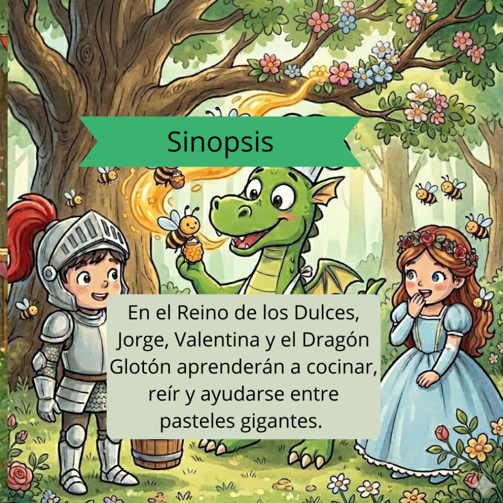 Jorge, Valentina y el Dragón Glotón: Una dulce aventura en el Reino de los Dulces (Las aventuras de Jorge y Valentina)