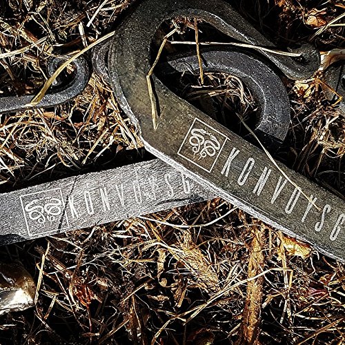 KonvoySG High Carbon Steel Simple Fire Lighting Tool Striker Emergency Starter for Use with All Kinds of Tinder for Bushcraft and Survivalists and Camping.