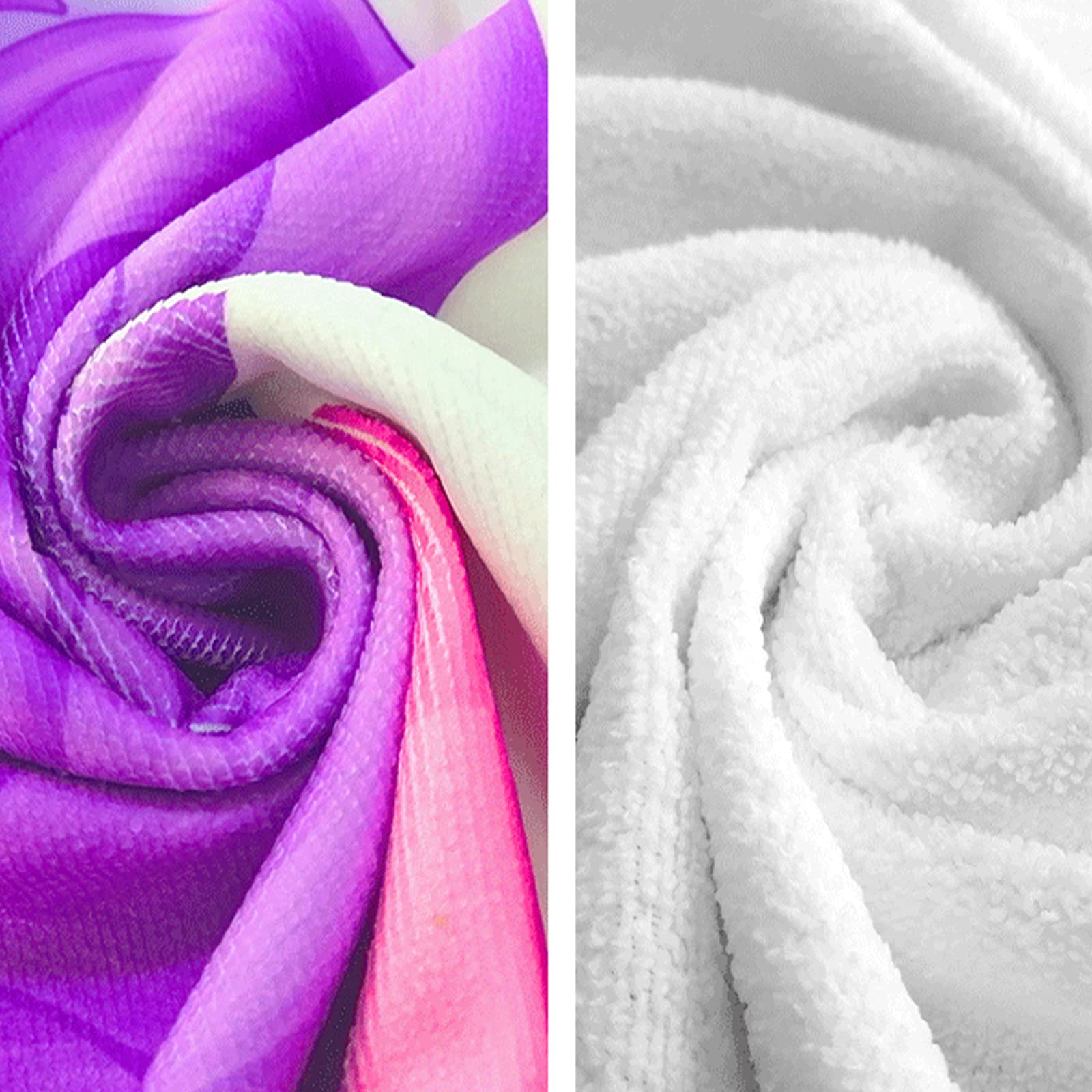 Surwin Housse De Chaise De Plage, 3D Couverture De Chaise Longue De