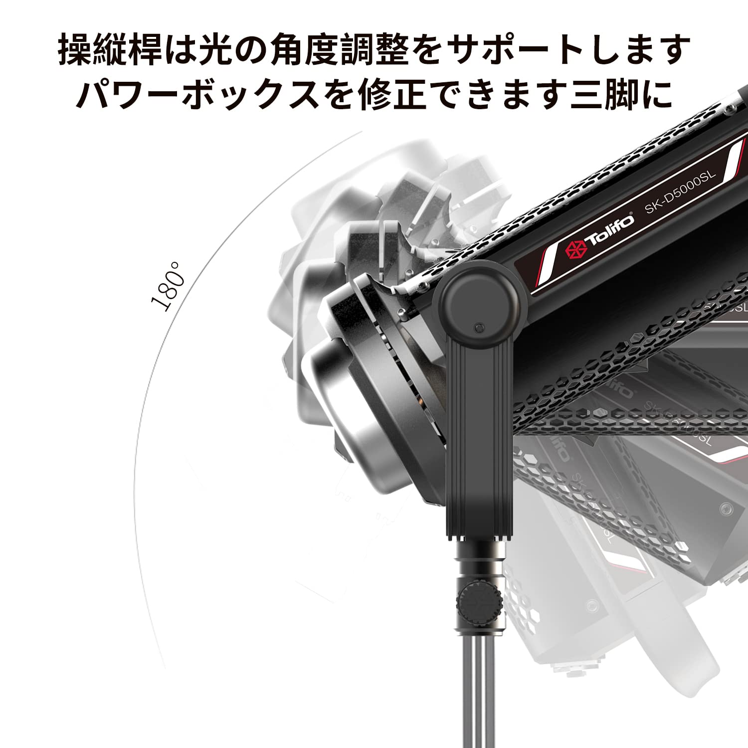 Amazon.co.jp: 【 Tolifo工場直売店 ＆12ヶ月保証】500W ビデオライト