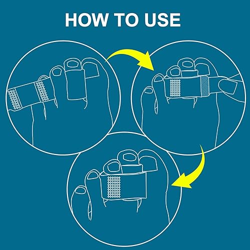 Miniatura 6 de Bukihome Alisadores de punta en martillo para dedos doblados, 4 férulas de dedos, corrector de dedos, envolturas de dedos para dedos rizados, dedos
