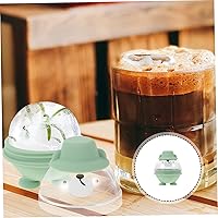 Vista 8 de KICHOUSE Molde para cubitos de hielo, bandeja de chocolate, moldes de silicona Molde De Para Resina, forma de bola, cubitos de hielo para whisky