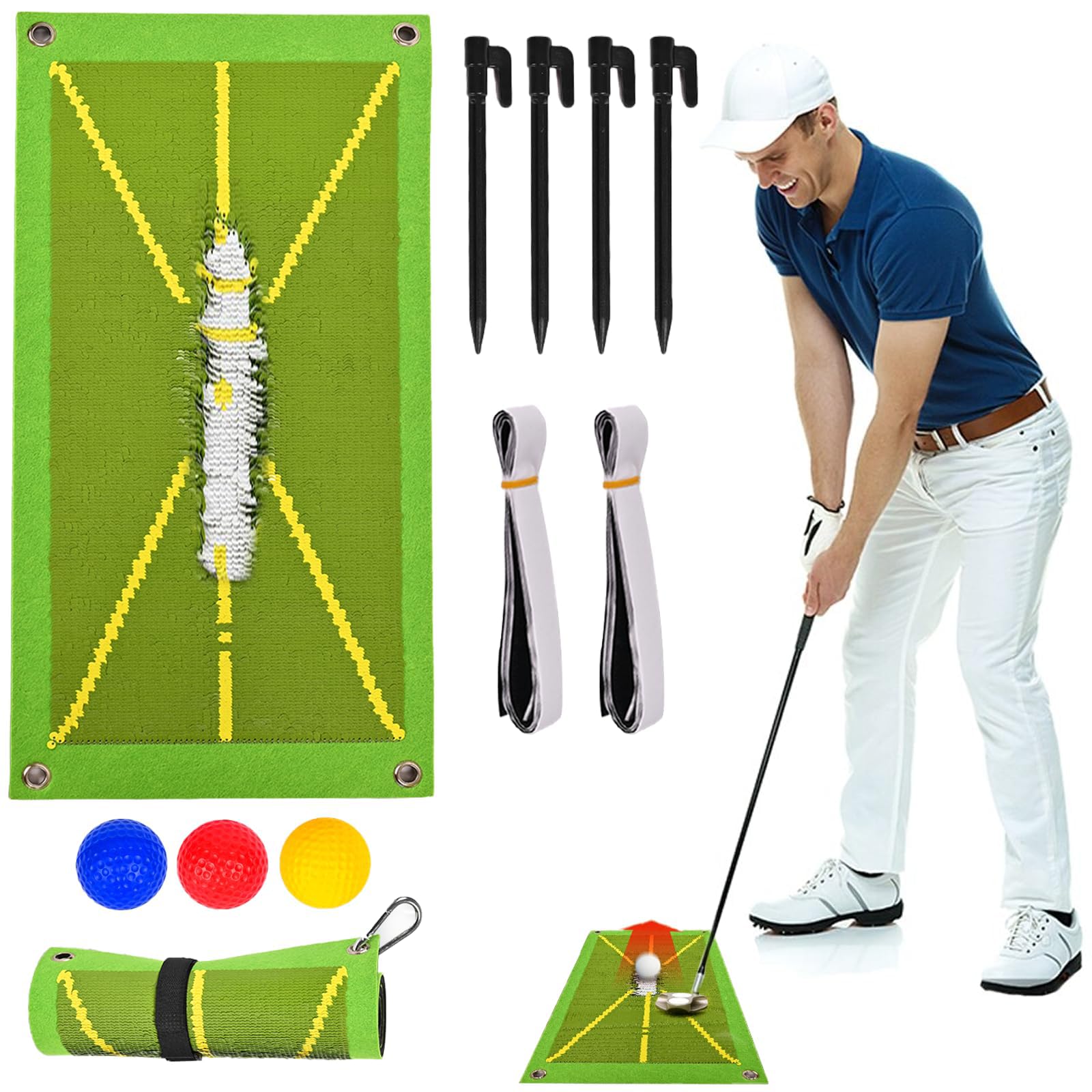 kulahlik-golf-training-mat-instant-path-feedback-for-swing-detection