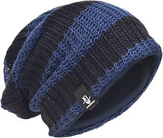 VECRY Men's Slouchy Beanie Knit Crochet Rasta Cap for Summer Winter