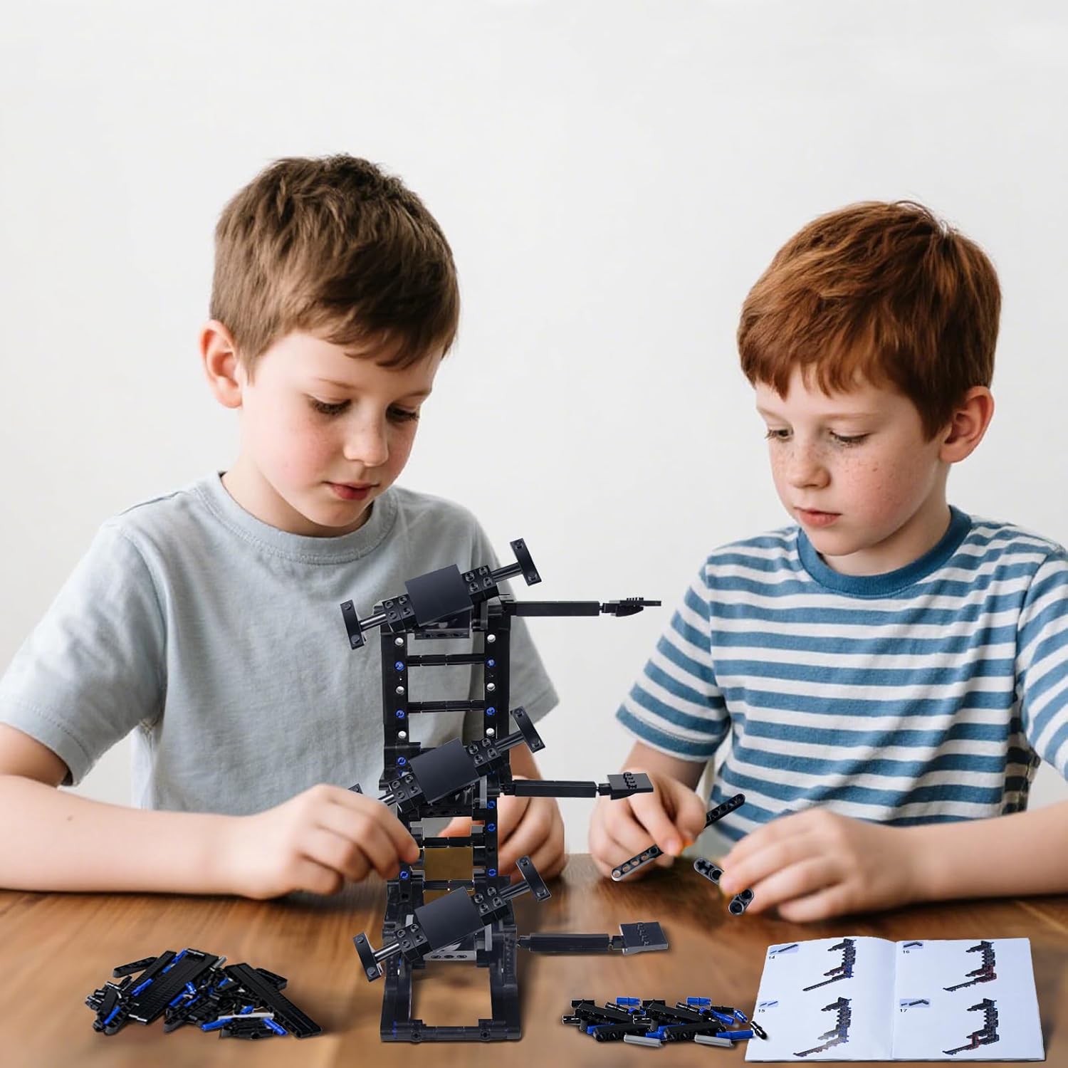 3-Layer F1 Car Display Stand Compatible with Lego Speed Champions (2 Pack) - for 76918, 76915, 76914 Mount Display Kit with Driver Figurine