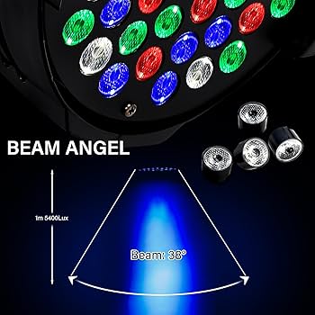 LEDパーライト 4台セット LEDパーライト 4台セット 伊東洋行 LED QUAD PAR カラーLED 64型