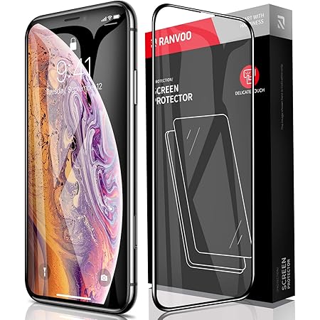 Amazon Iphone 11 Pro Iphone Xs Iphone X 強化ガラスフィルム ソフトエッジ 100 全面保護フィルム 5 8インチ用 ガイド枠付き 日本製素材旭硝子製 業界初の設計 外側petで割れにくい 耐衝撃性能2倍 最高硬度9h 透過率99 9 Ranvoo スクリーンプロテクター 通販