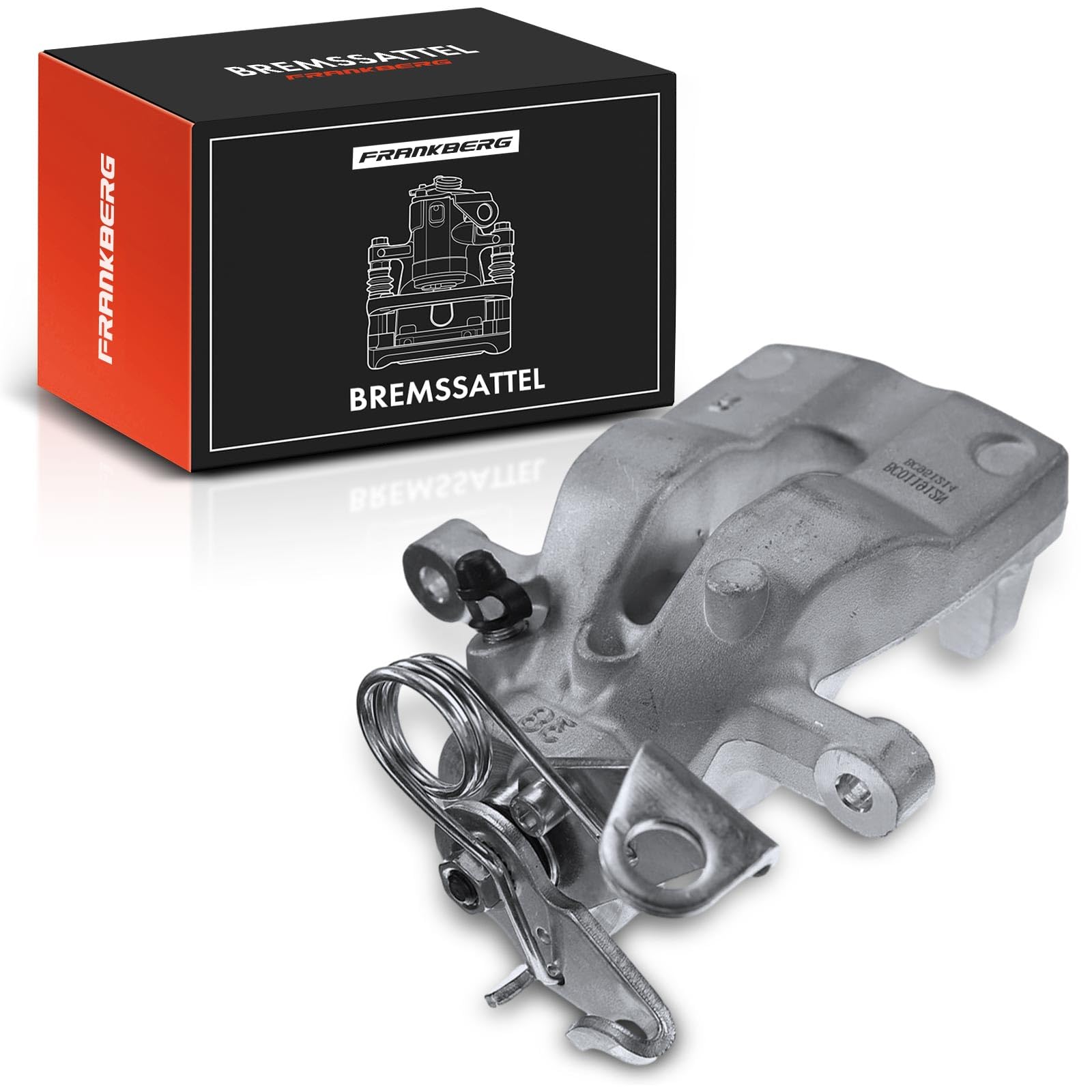 Frankberg Pinza de freno Parte trasera izquierda fundición de alumin.io Compatible con 147 937 GT 937 156 932 166 936 Kappa 838A Kappa 838 Kappa SW 838B Lybra 839AX Replace# 77364538
