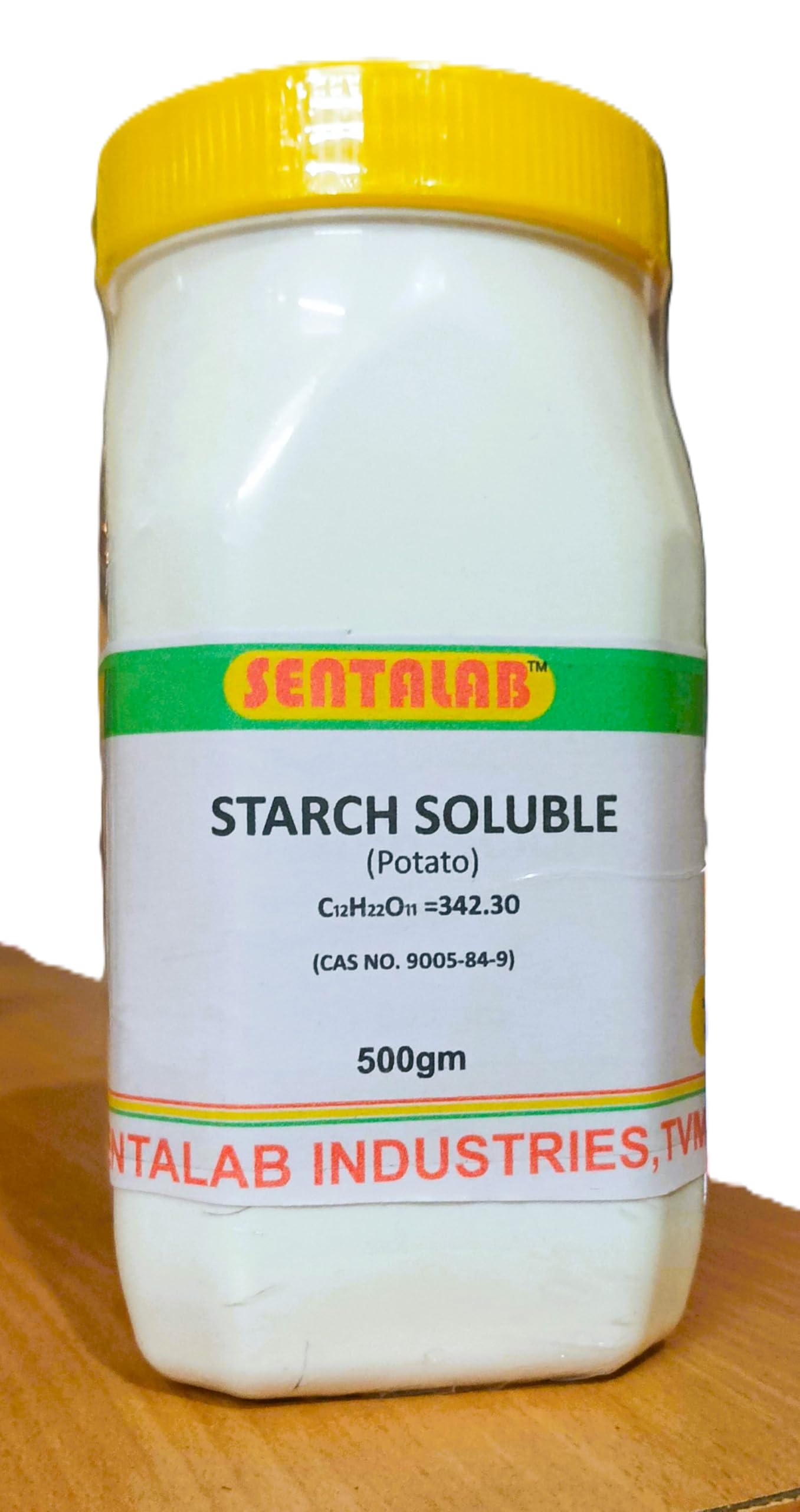 (SENTALAB) Starch Soluble (Potato), 500g, CAS 9005-84-9, Extra Pure-picture-22