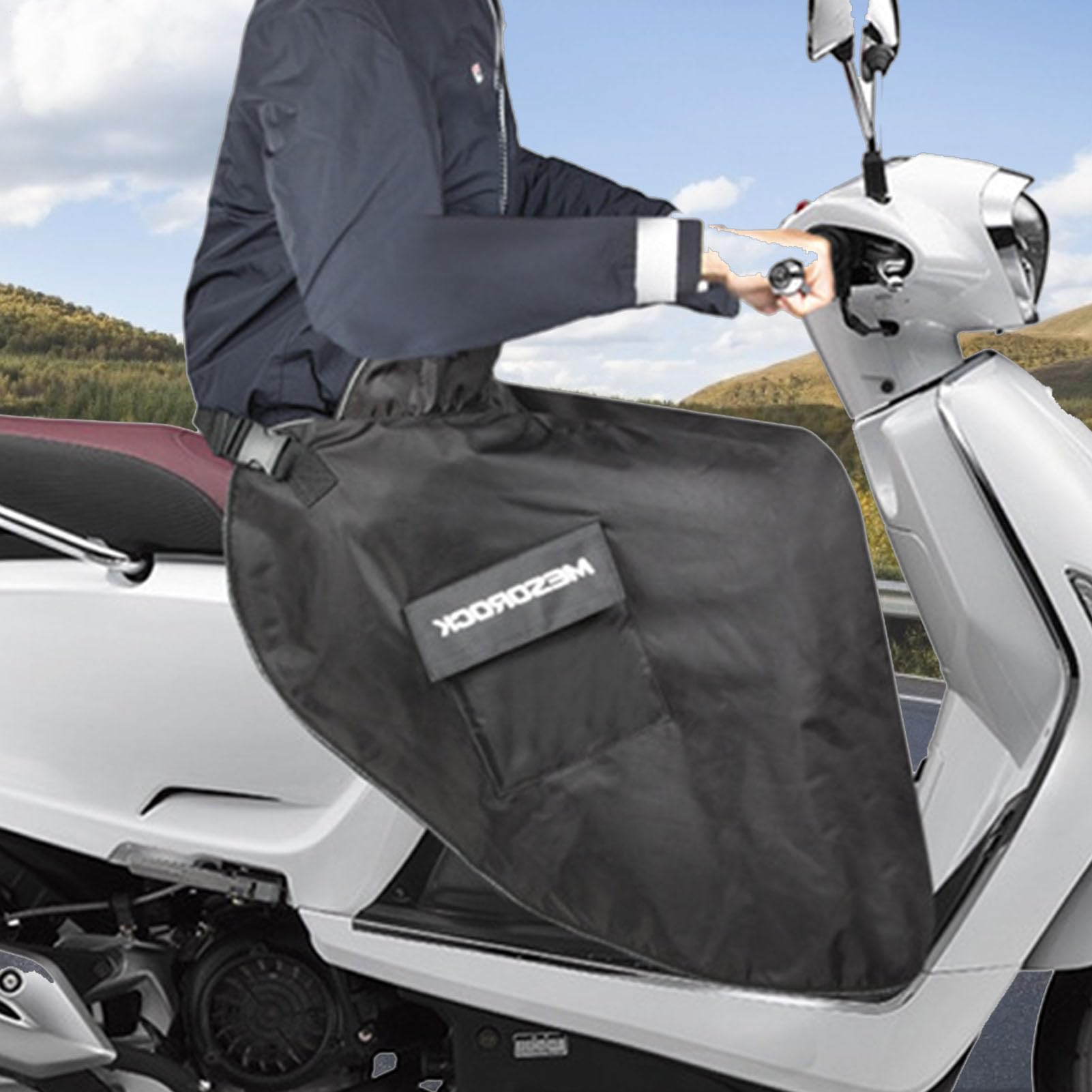 Couvre-jambes de moto, tablier de pluie en PVC, protecteur de jambes pour