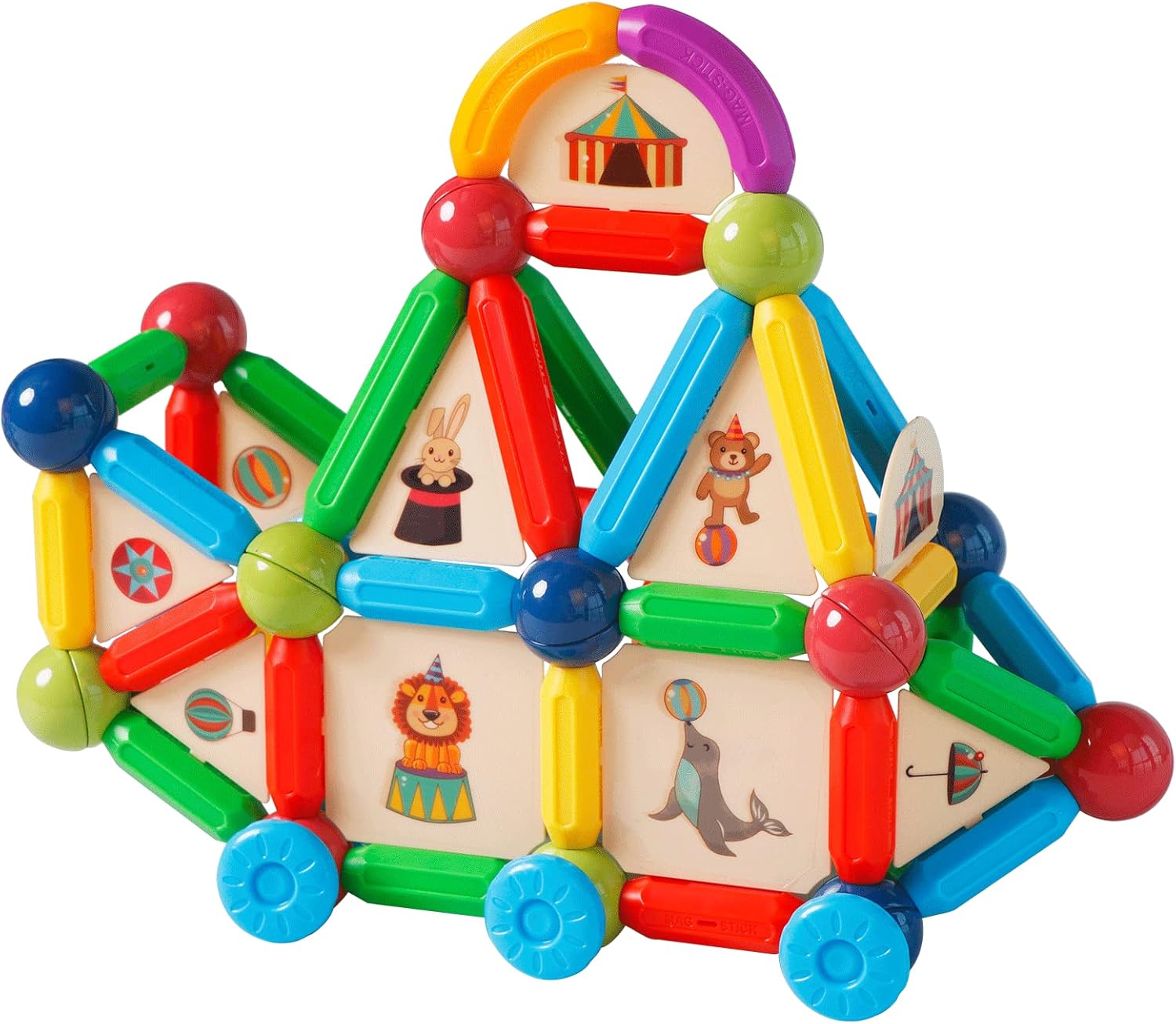 TOKBLOK Balls and Rods Set, 76pcs