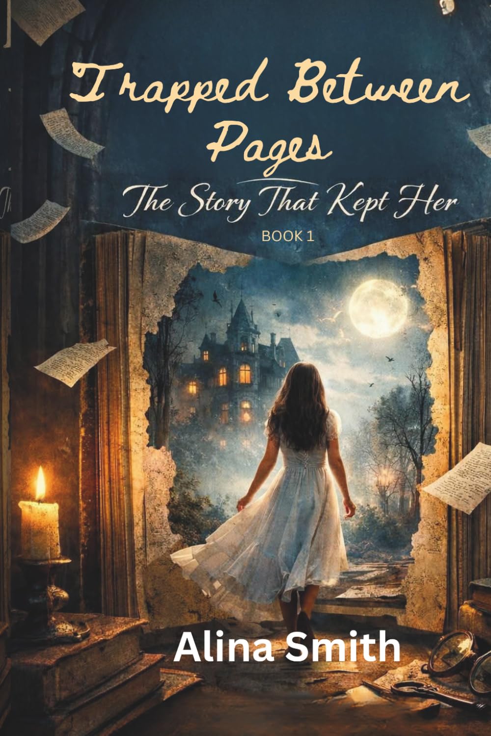 Trapped Between Pages: The Story That Kept Her (Between The Pages Series)