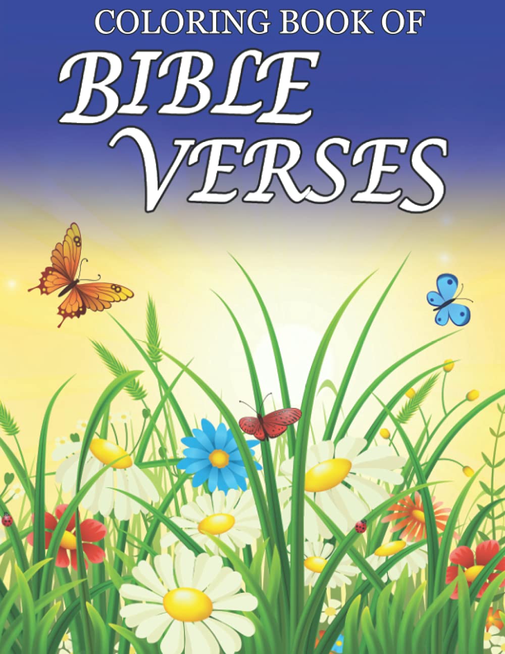 Coloring Book of Bible Verses: For Adults with Dementia [Cognitive Activities for Seniors]