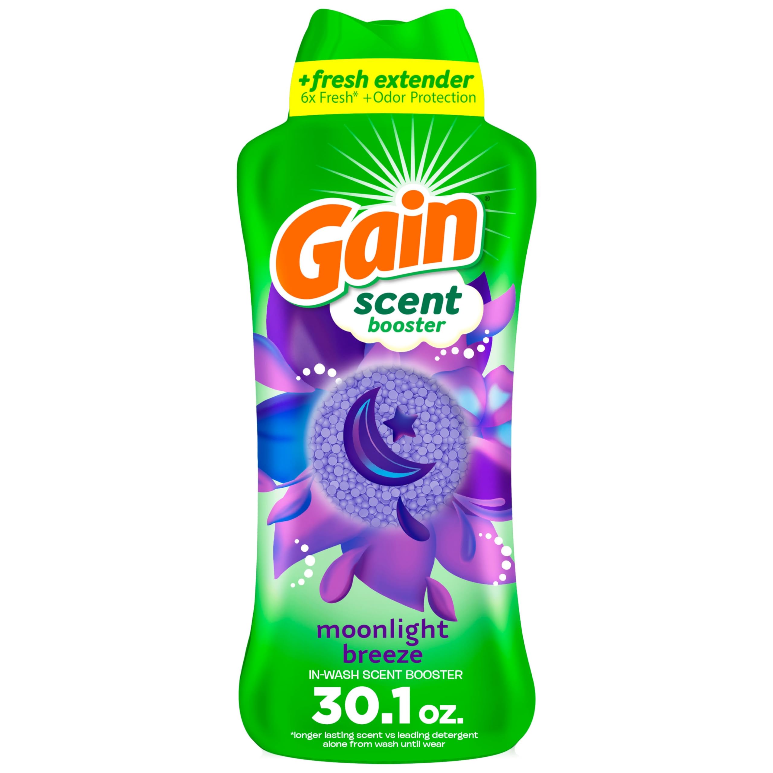 Gain Fireworks In-Wash Scent Booster Beads, Moonlight Breeze Scent, 30.1 oz