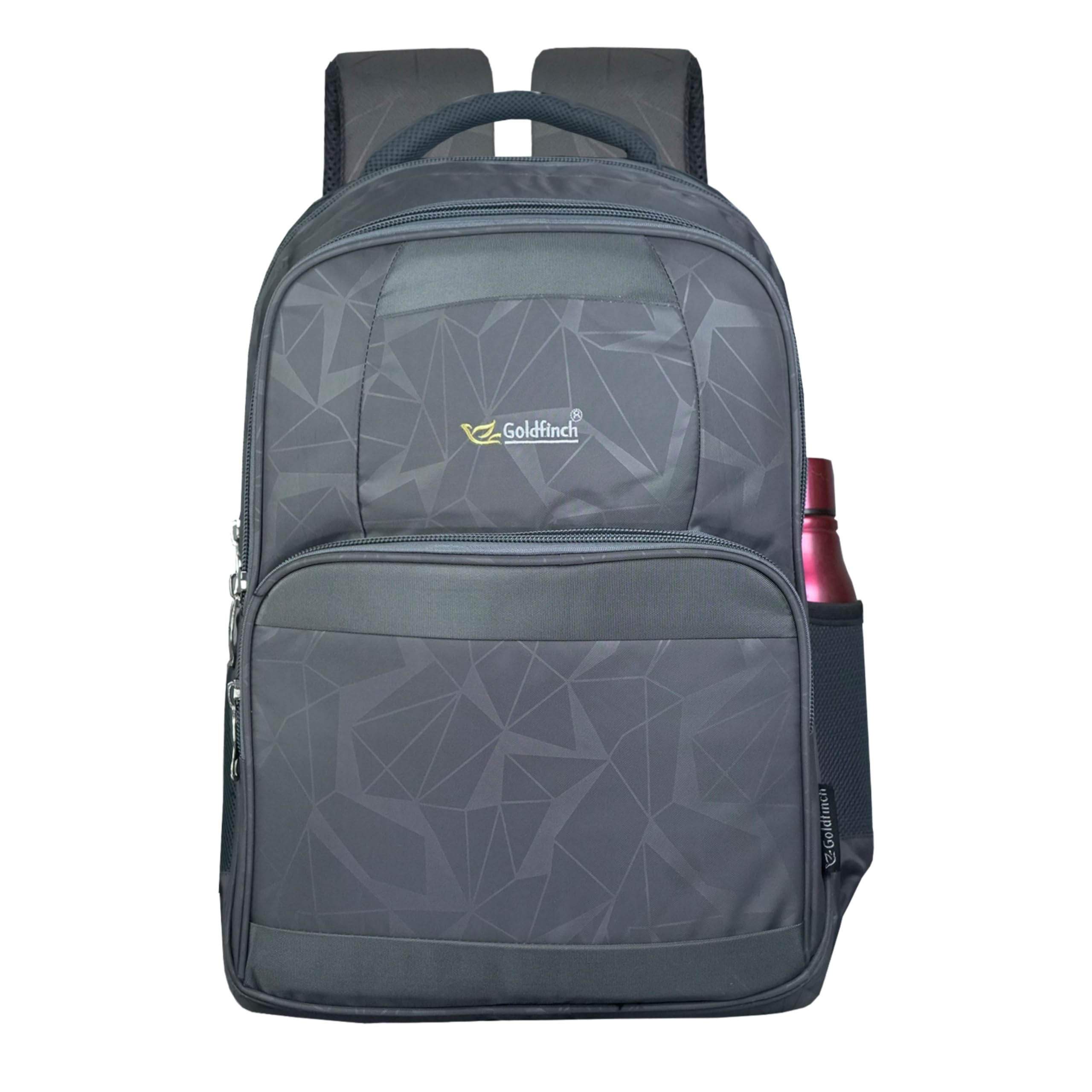 74L Large Travel Backpack Bag | Water Resistant Trekking, Hiking Bags with Front 1 Chain Pocket, 3 Compartments, 1 Bottle Holder & Multi Organizer, Travelling Rucksack Unisex-image-6