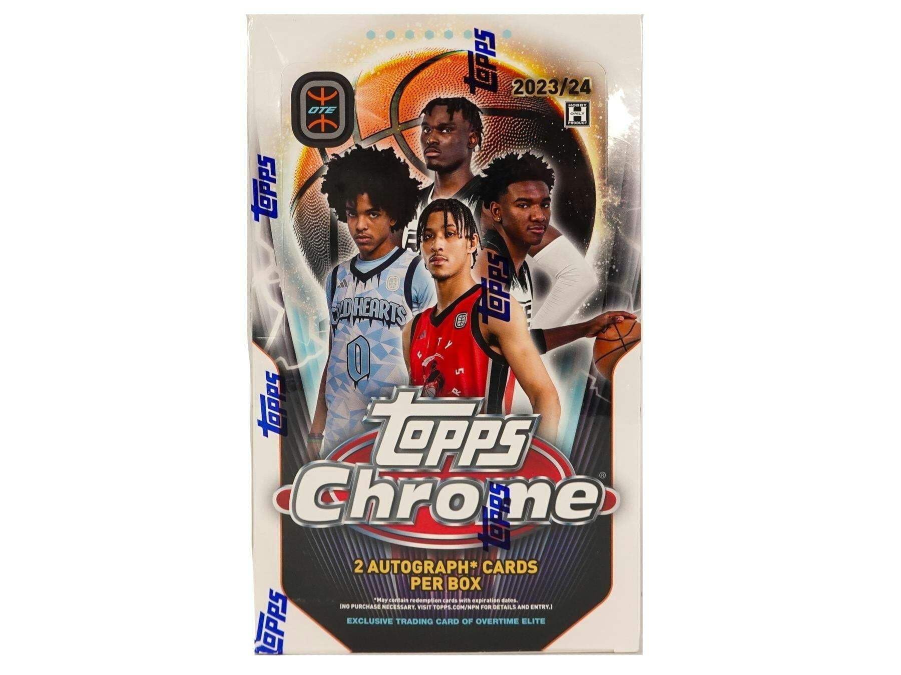 2023-24 Topps Overtime Elite Basketball Chrome Hobby Box-image-10