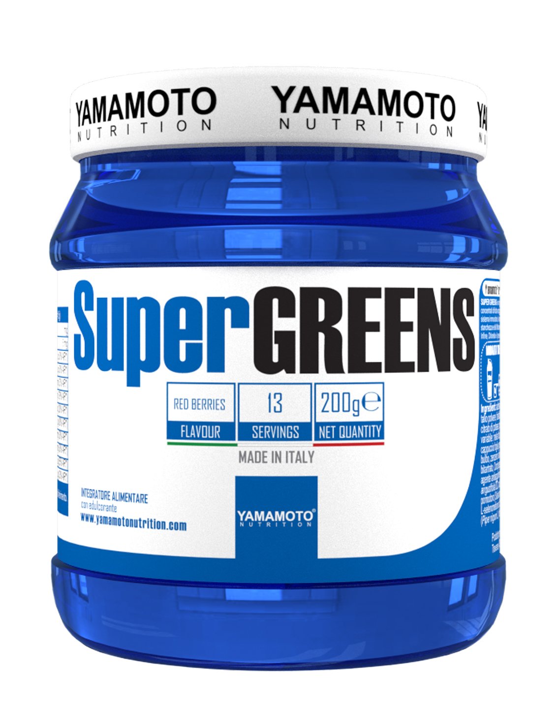 YAMAMOTO NUTRITION Super Greens 200 Grams Red Berries