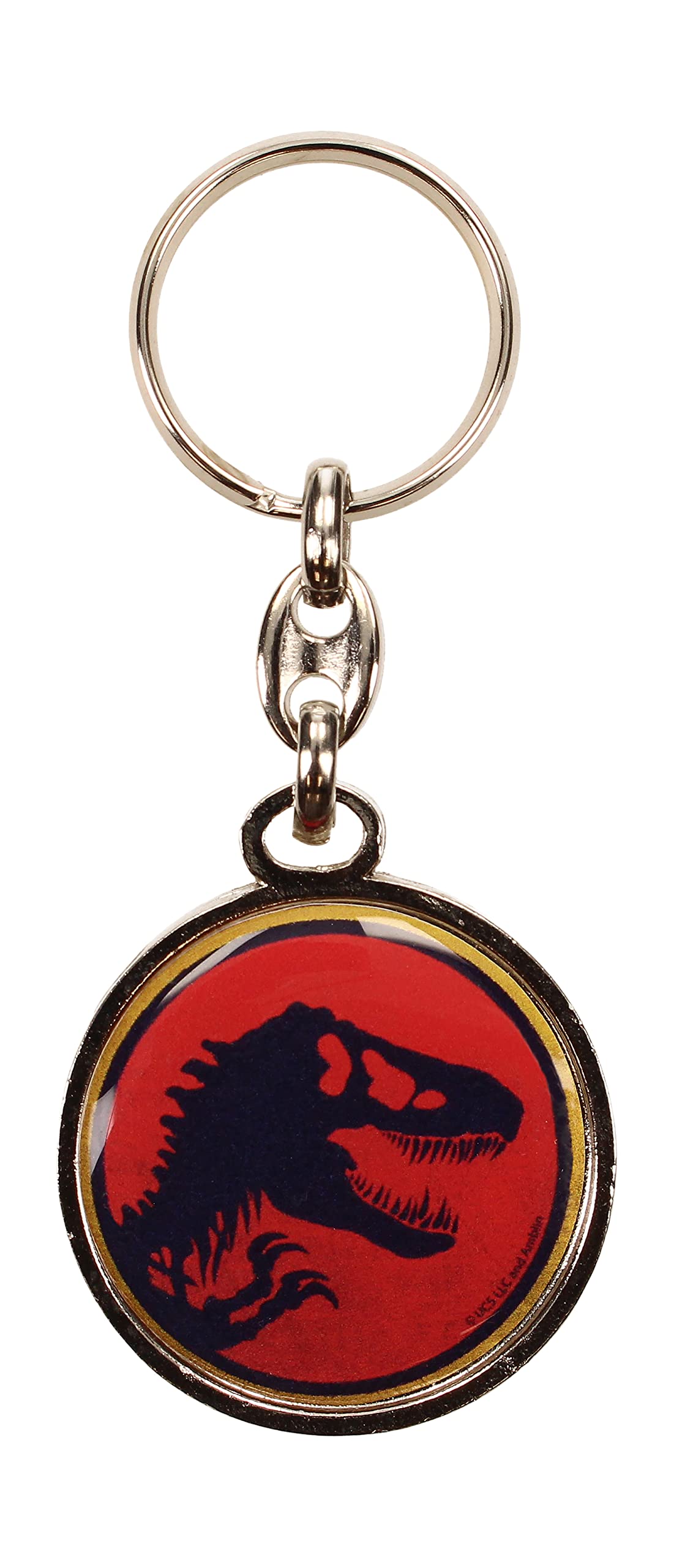 Carat SD TOYS Round Logo Jurassic Park Keyring SDTUNI25367