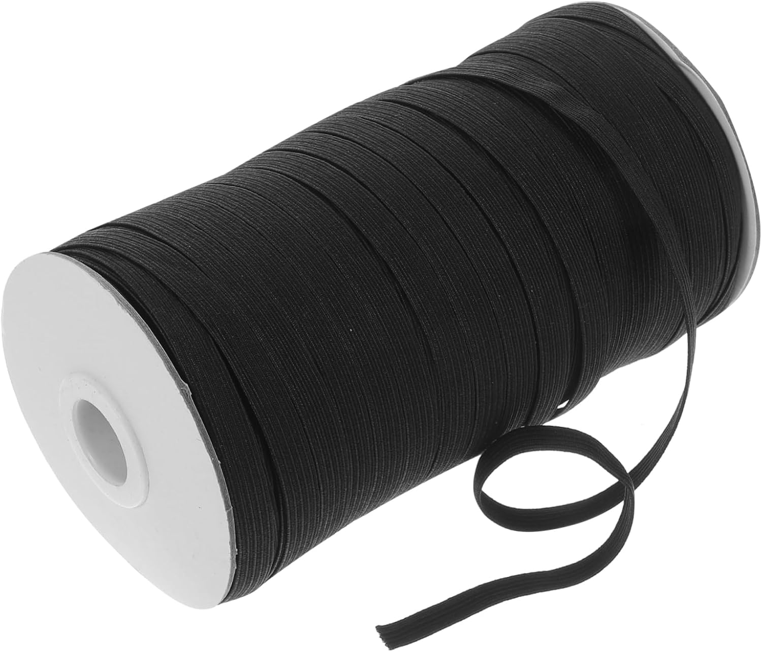 DOITOOL 1roll Elastic Sewing Band Wide Stretch Cord for Clothing Flatback Elastic Strap for Projects Garment Repair and Crafting Needs
