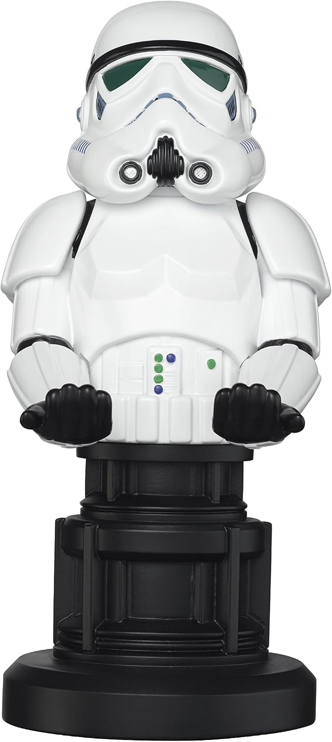 Exquisite Gaming Cable Guy - StormTrooper - Controller and Device Holder,Multi-colored