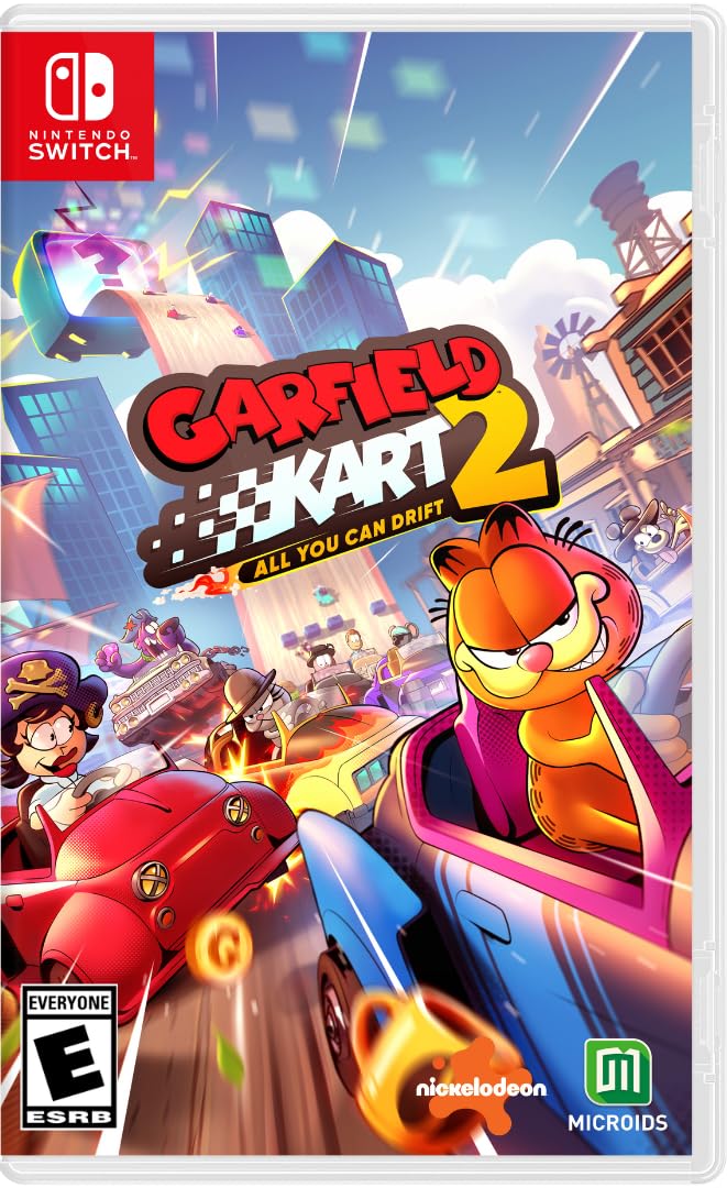 Amazon.com: Garfield Kart 2: All You Can Drift - Nintendo Switch