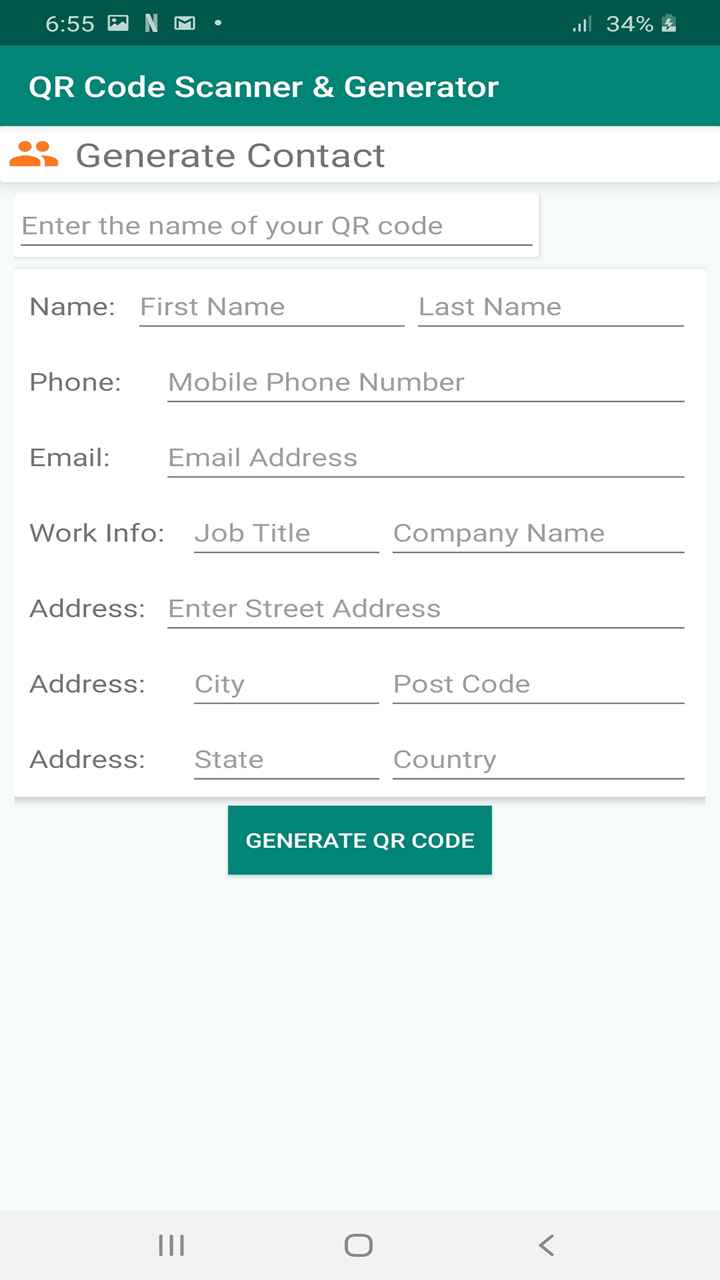 QR Code Scanner & Generator - App on Amazon Appstore