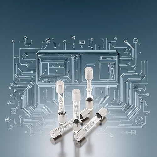 Miniatura 3 de 5 unids 5KV 0.9A protección para horno de microondas Tubo de fusible de alto voltaje 0.236x1.575 in, piezas de repuesto para horno de microondas,