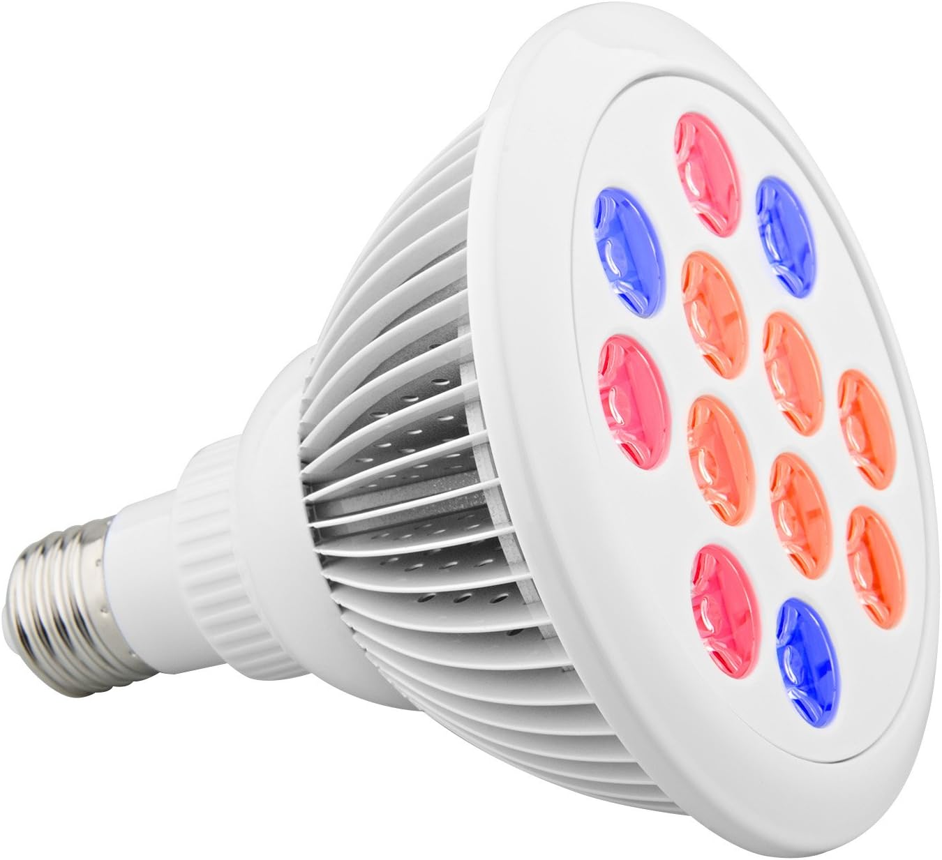 LED Grow Light Bulb, Grow Lights for Indoor Plants, Grow Lamp for Hydroponics, Organic Soil, Mini Greenhouse, Applicable to Grow Banana, Lemon etc.