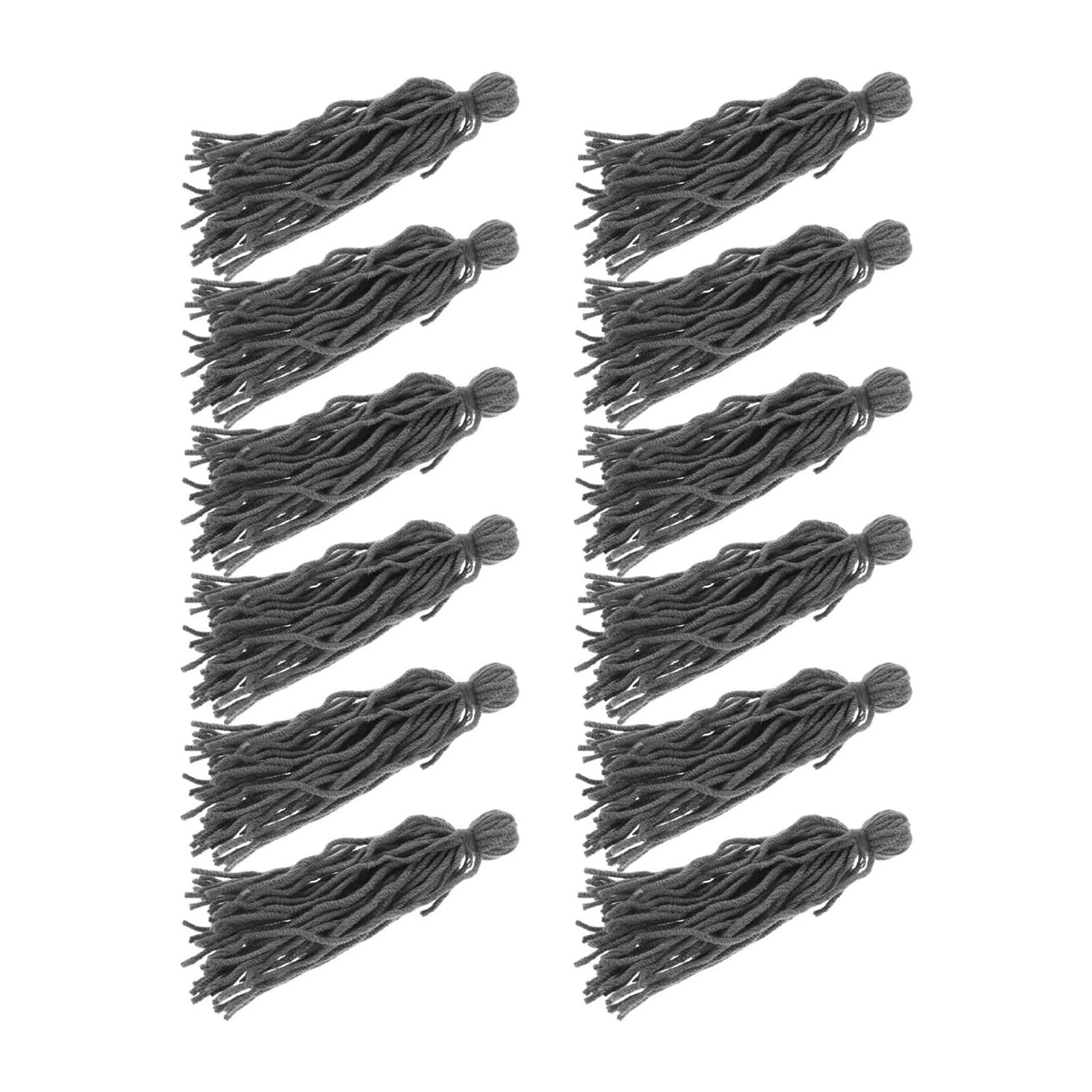 Kpeaoy Fish Spawning Mops 12Pcs Fish Breeding Spawning Mop Aquarium Floating Grass for Shrimp Hideout Egg Laying Bed Protection Habitat for Aquatic Tank Decoratio