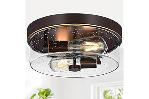 Premium Bronze Flush Mount Ceiling Light