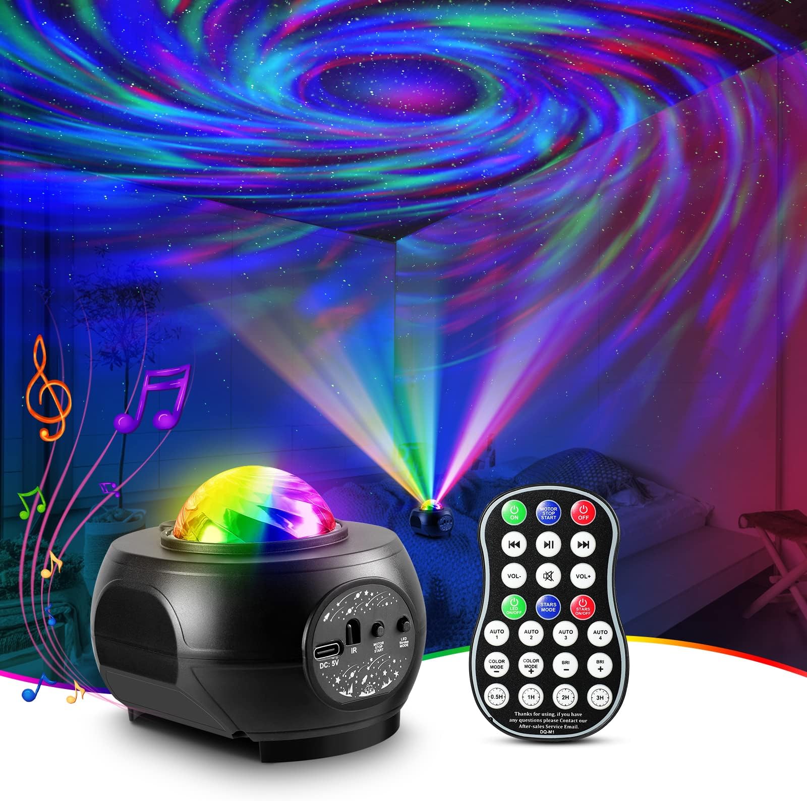 BlissLights Sky Lite Evolve Star Projector, Galaxy Projector, LED