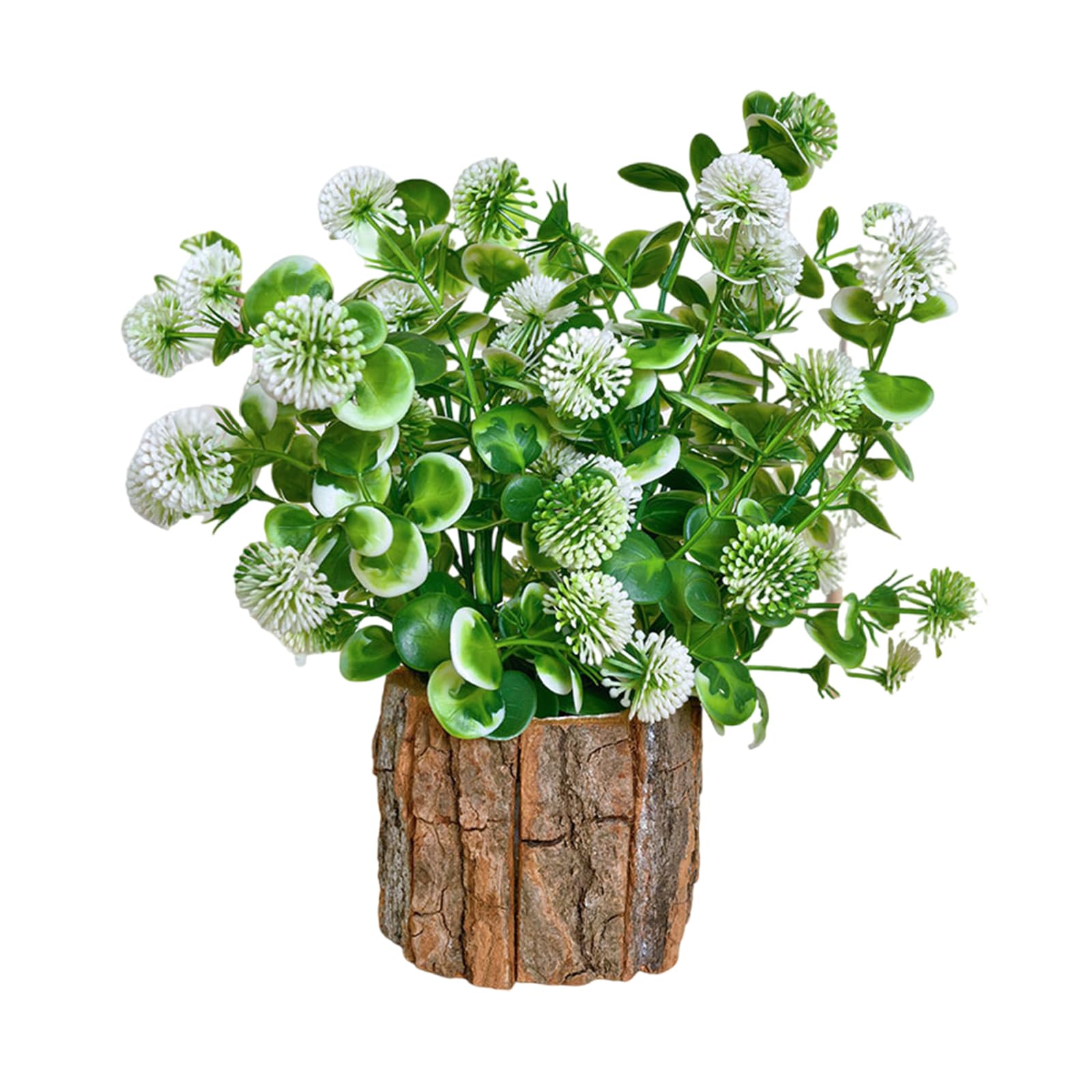 Elnwnnkc Simulation Potted Plant Decoration Realistic Artificial Potted Plant Decoration for Bedroom Living Room Home Indoor Ornament