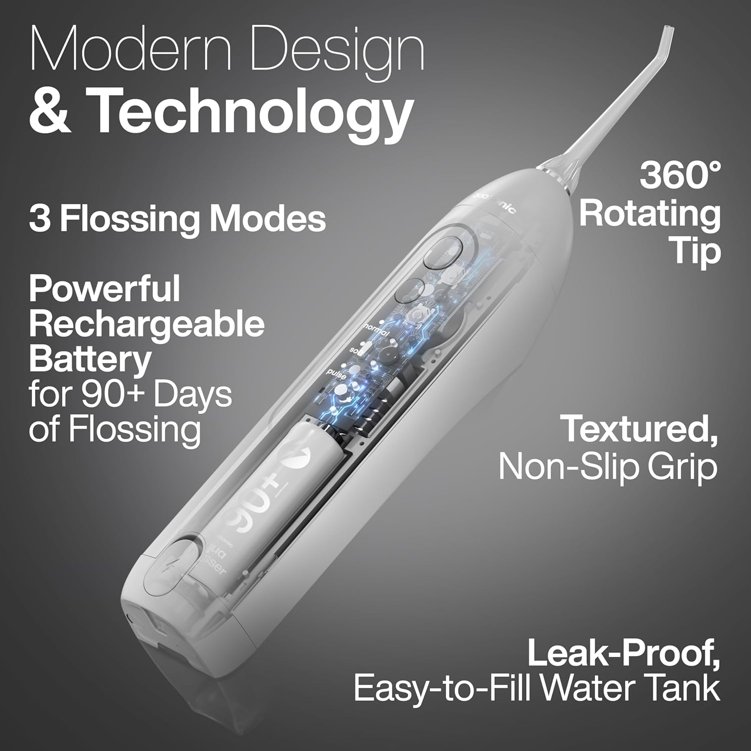 AquaSonic Icon Water Flosser for Teeth – Cordless Tunisia Ubuy