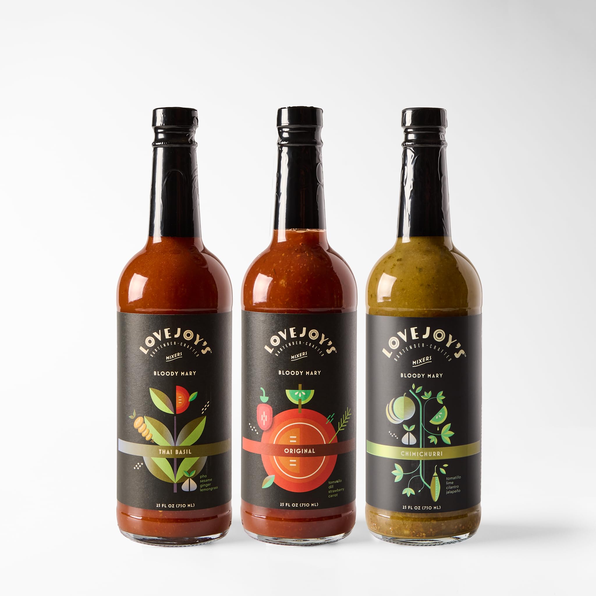 Amazon.com : Lovejoy's Bloody Mary Mix Trio for Cocktails, Premium