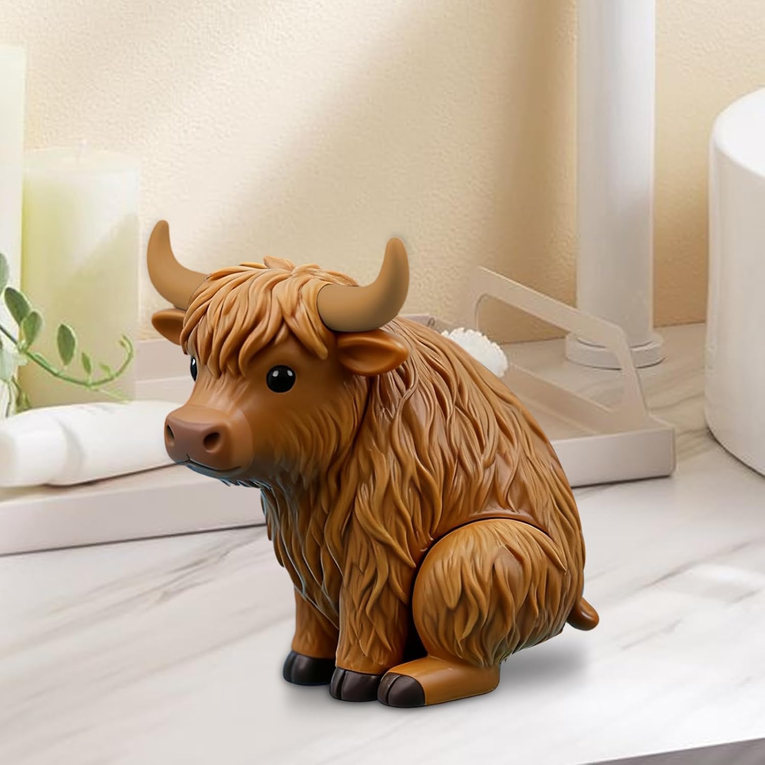 Toothpaste Cap Dispenser Animal Shape Easy Squeeze