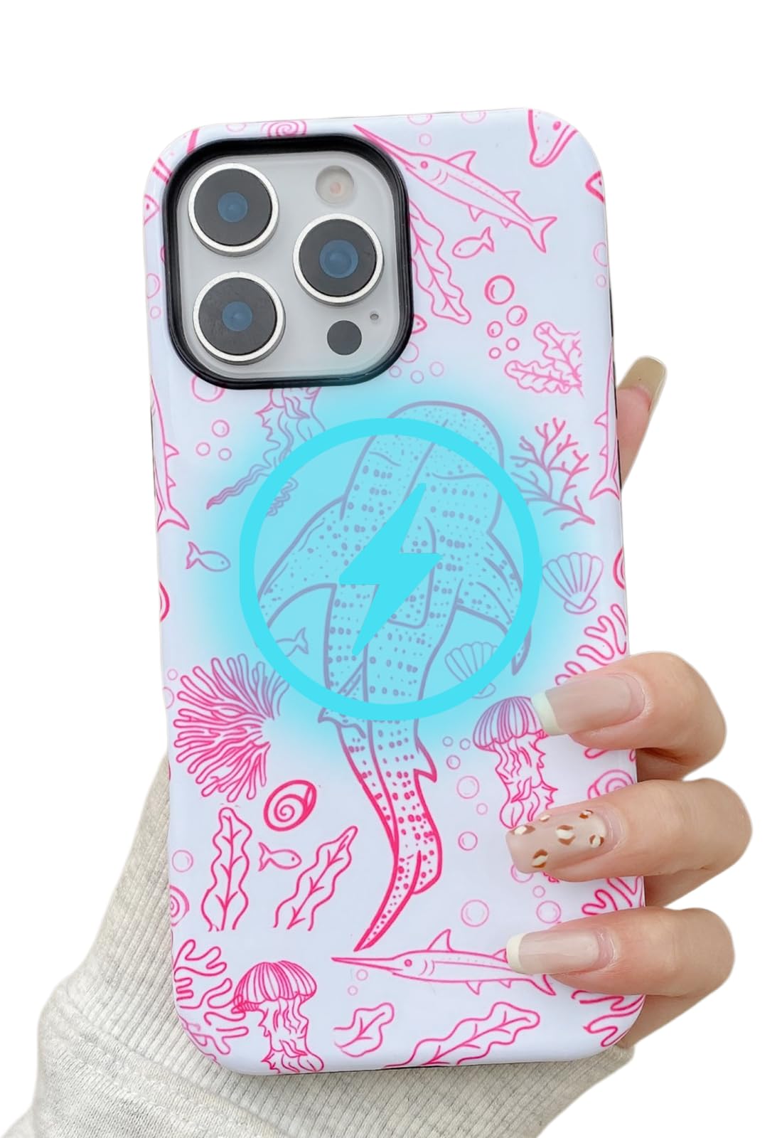 Coque antichoc iPhone 15 Pro Max magnétique mignonne contre les chutes - 8
