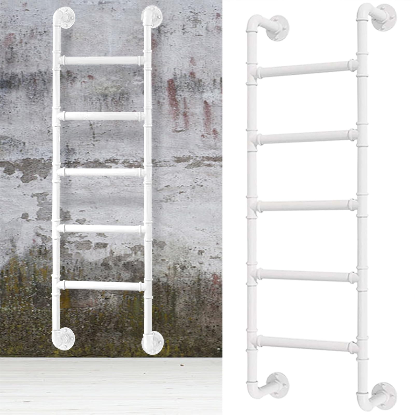 Échelle de secours murale en fer blanc 170 cm pour évacuation lit