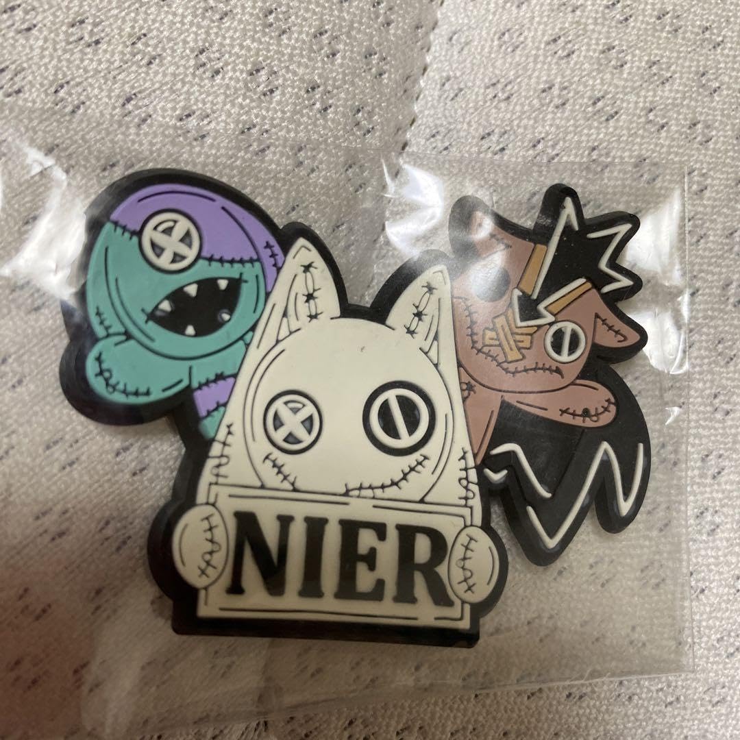 Amazon.co.jp: NieR ノベルティセット ラバーキーホルダー アクキー 