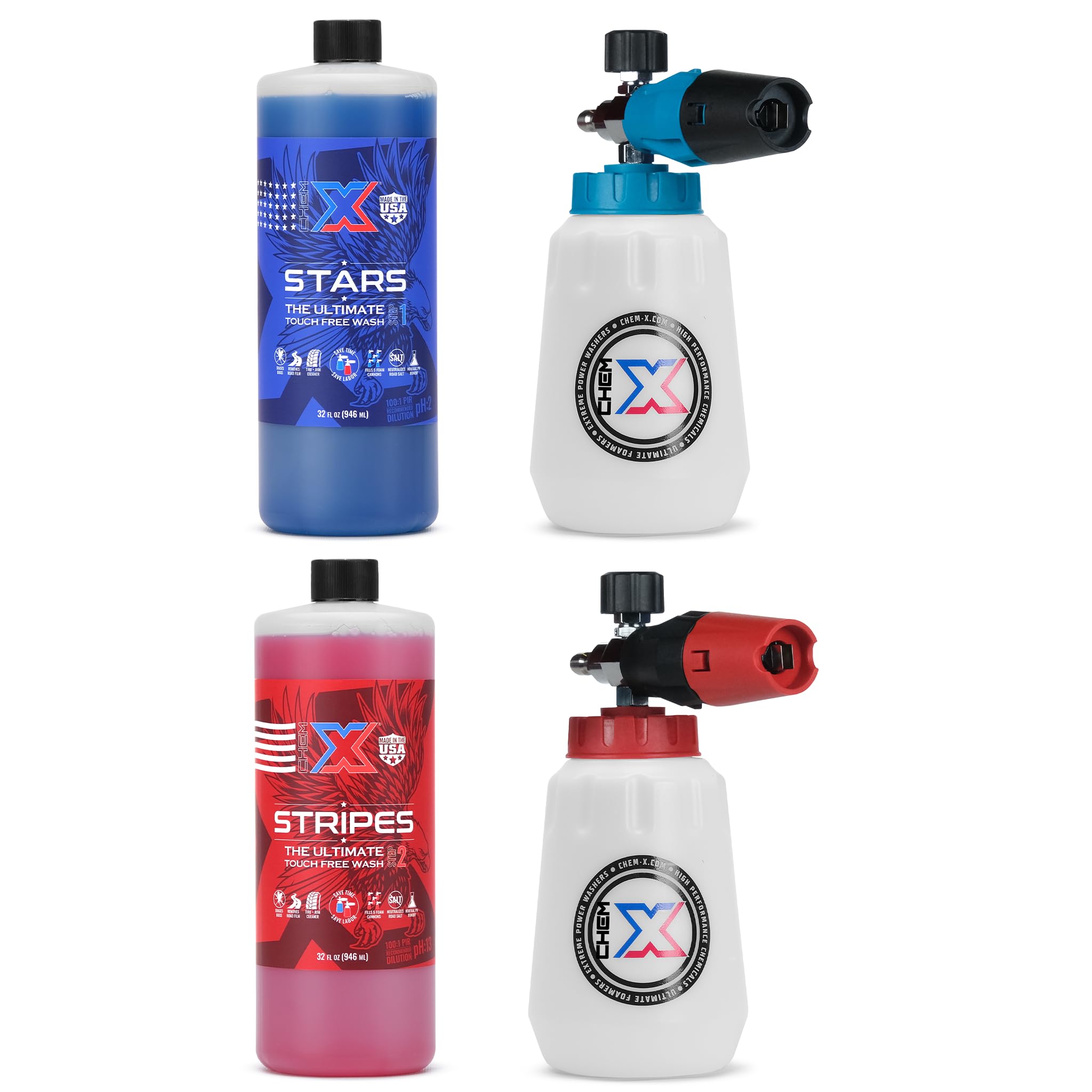 Chem-X: Stars and Stripes Ultimate Touch Free Vehicle Wash